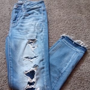 AEO Distressed Jeans